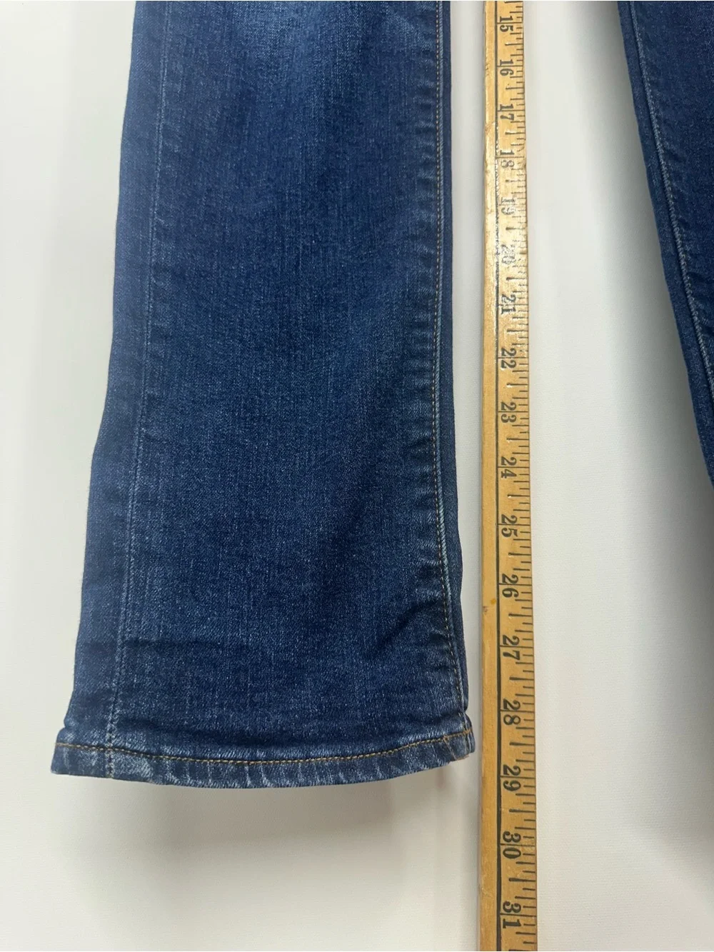 J.Crew Mercantile Flex Jeans Mens 30x30 Dark Wash Stretch Denim Blue